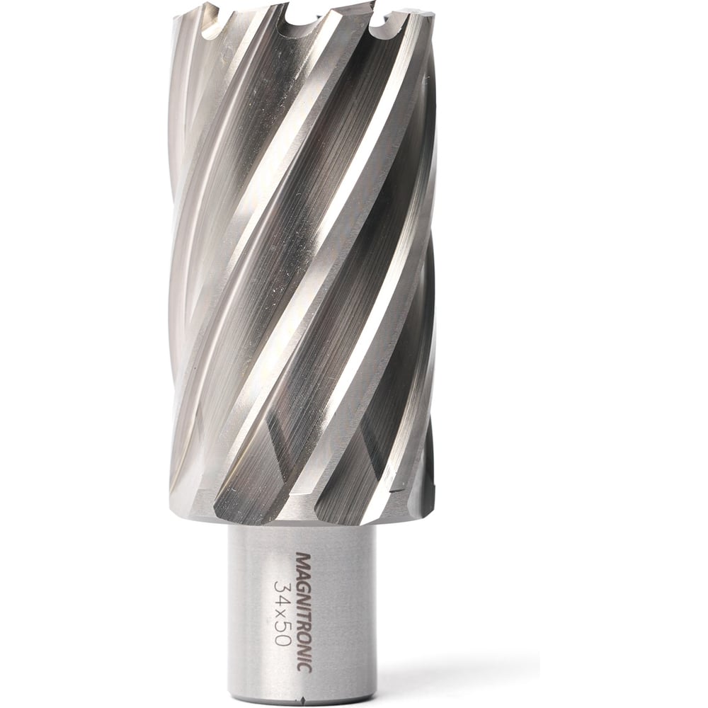 Изображение товара Сверло корончатое Magnitronic HSS (34х50 мм, Weldon19) DNHX40340 DNHX-40340