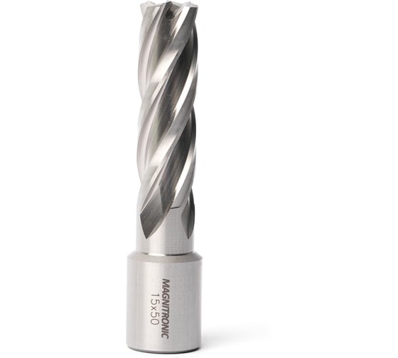 Изображение товара Сверло корончатое Magnitronic HSS (15х50 мм, Weldon19) DNHX40150 DNHX-40150