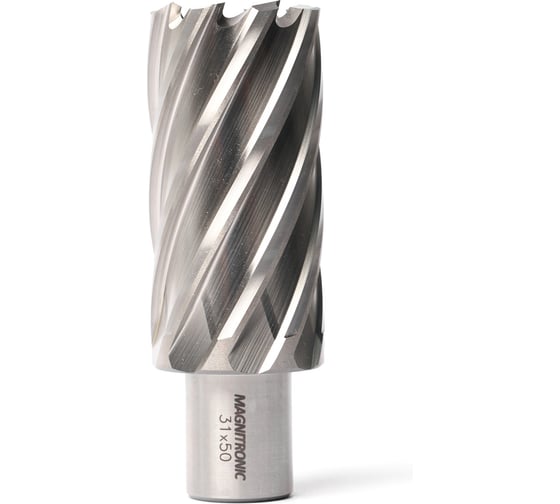 Изображение товара Сверло корончатое Magnitronic HSS (31х50 мм, Weldon19) DNHX40310 DNHX-40310