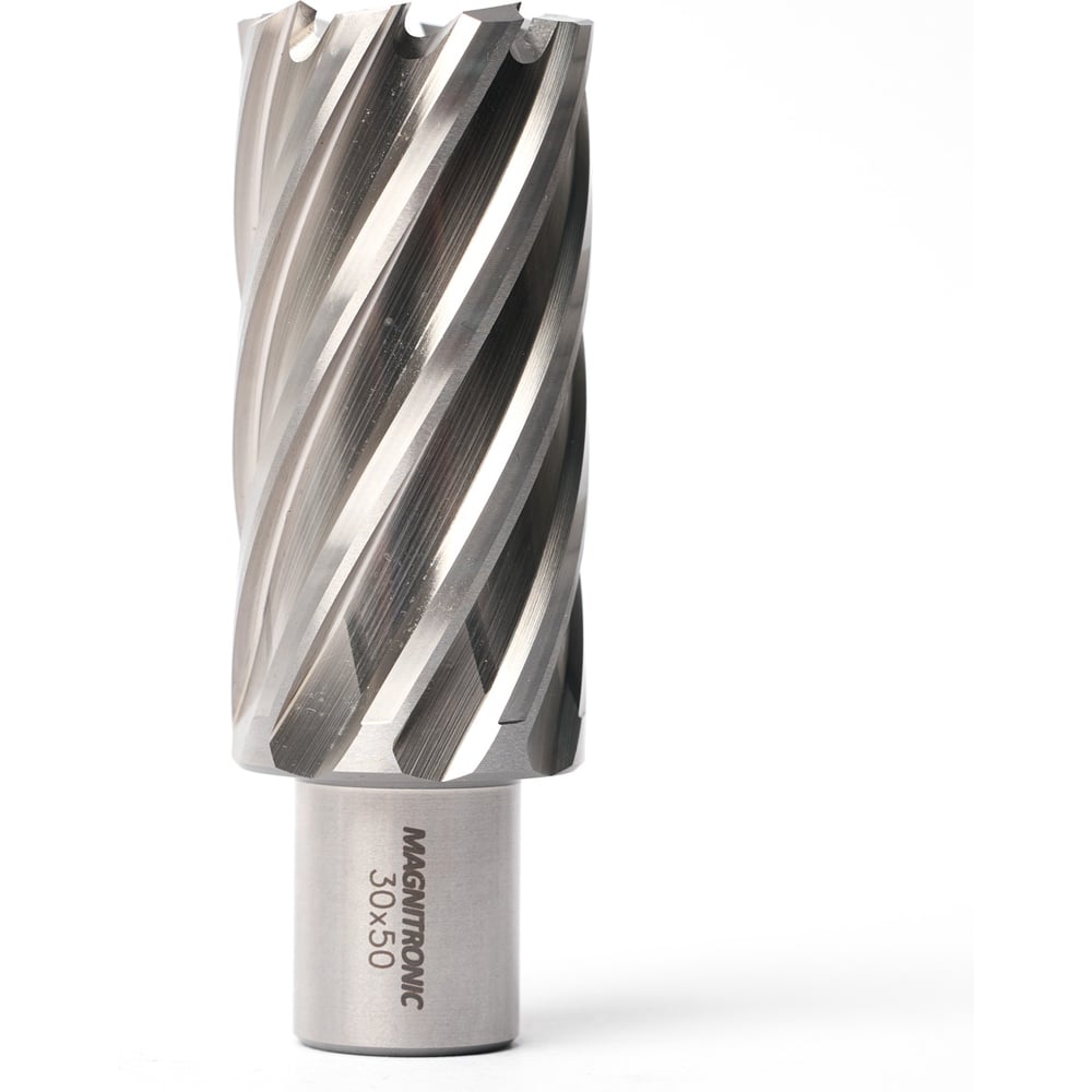 Изображение товара Сверло корончатое Magnitronic HSS 30х50 мм Weldon19 для металла и дерева
