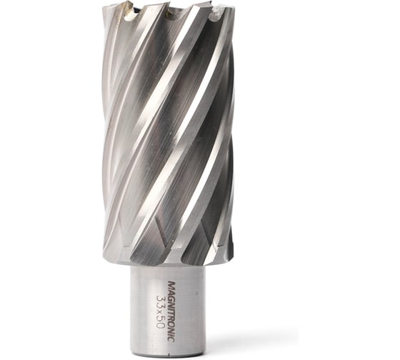 Изображение товара Сверло корончатое Magnitronic HSS (33х50 мм, Weldon19) DNHX40330 DNHX-40330