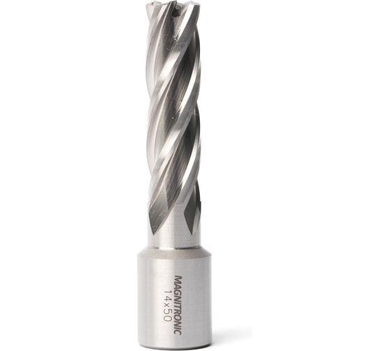 Изображение товара Сверло корончатое Magnitronic HSS (14х50 мм, Weldon19) DNHX40140 DNHX-40140