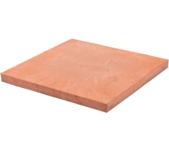 Изображение товара Плитка полимерпесчаная базовая 325*325*23мм цвет терракот WEECO ПБТ1