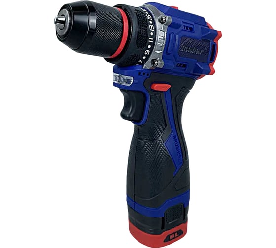 Изображение товара Аккумуляторная бесщеточная дрель-шуруповерт со светодиодной подсветкой рабочей зоны MABAR модель s16-1.5ah