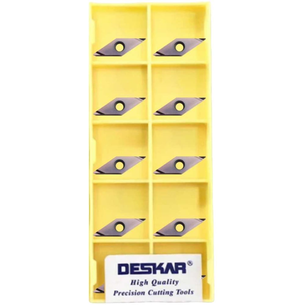 Изображение товара Пластина для точения DESKAR VBGT110302L-F LF6018 10 шт