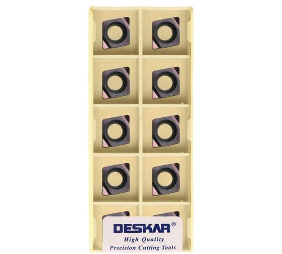 Изображение товара Пластина для точения DESKAR CCGT09T304R-F LF6018 10 шт 00-00051897