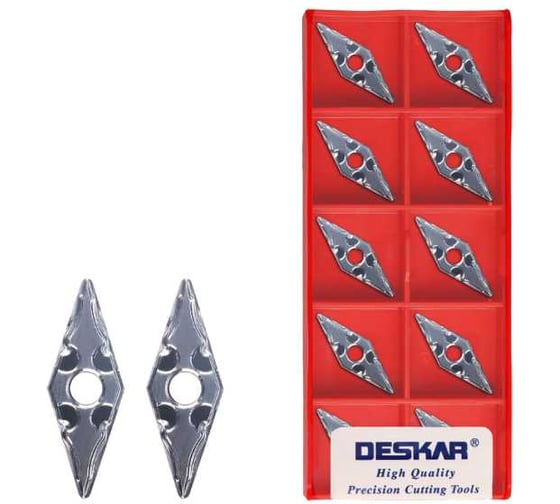 Изображение товара Пластина для точения DESKAR VNMG160408 HA K10 10 шт 00-00047803