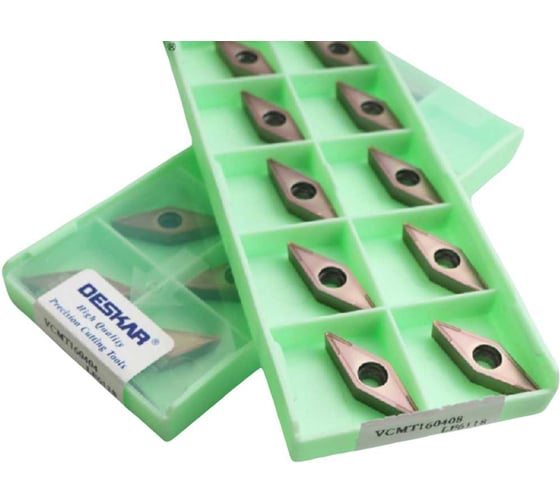 Изображение товара Пластина для точения DESKAR VCMT160408 LF6118 10 шт 00-00052199