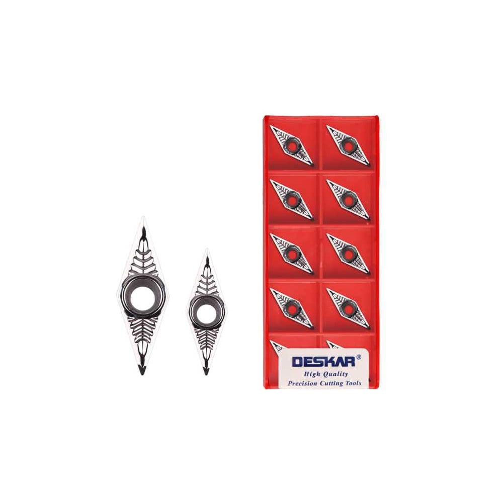 Изображение товара Пластина для точения DESKAR VCGT160412 AL K10 10 шт