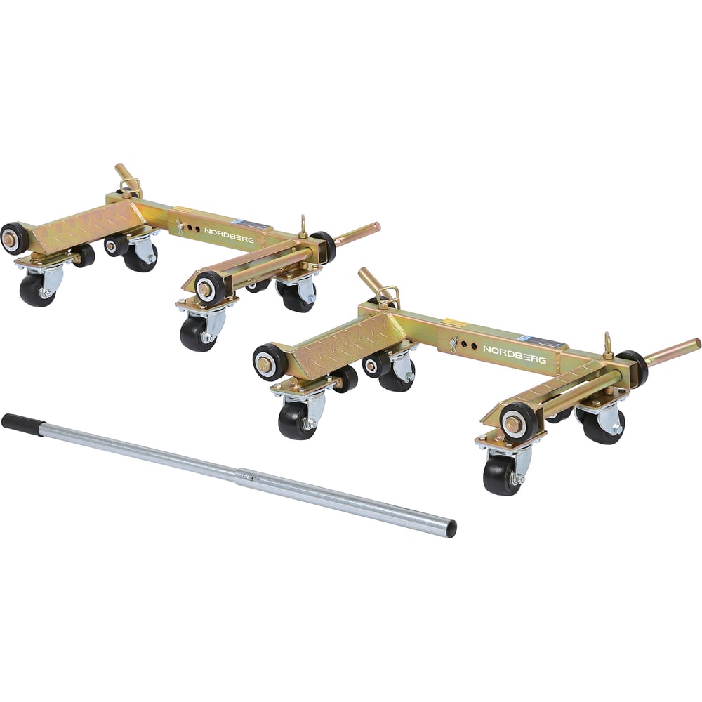Изображение товара Тележка под колесо для перемещения авто NORDBERG N3S8 (комплект 2 шт.)