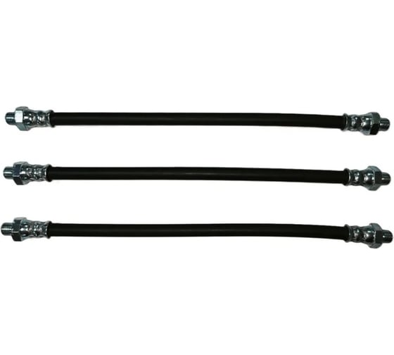 Изображение товара Гибкий шланг MasloSmenka 8х300 мм для смазочных шприцев М10х1,комплект 3 шт. 020207-03