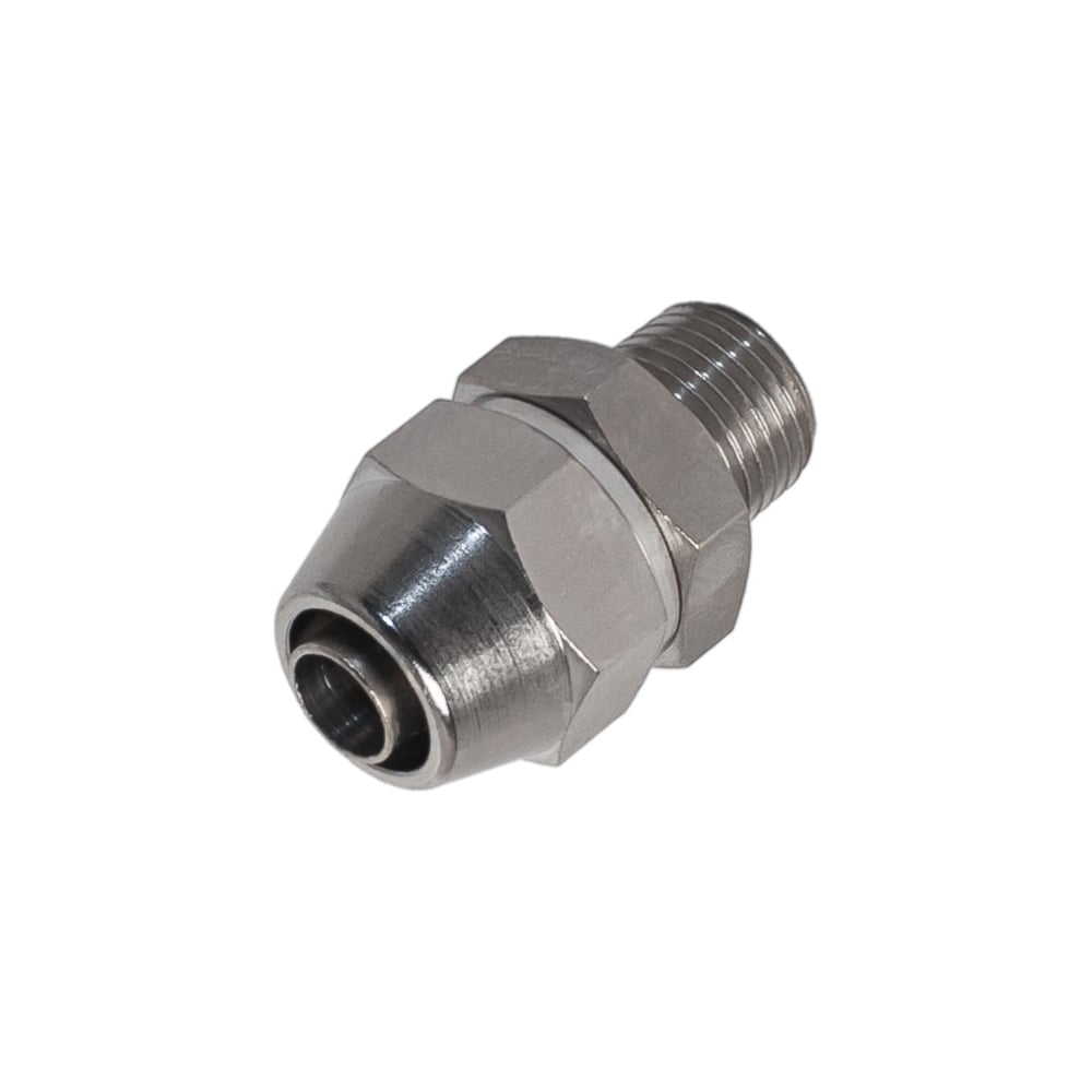 Изображение товара Латунный компрессионный переходник NBPT SM-S1008-02 1/4М 10х8 мм