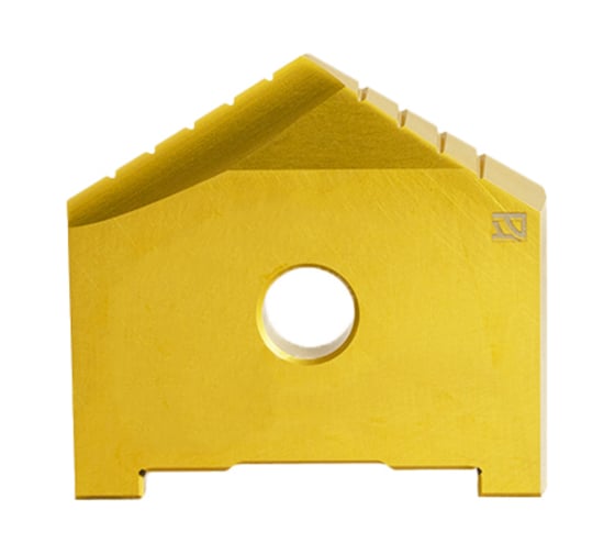 Изображение товара Сверло перовое (пластина) 63 Р6М5К5(M35) по металлу TiN 2000-1248 ГОСТ 25526-82 Русский Инструмент ri.157.452