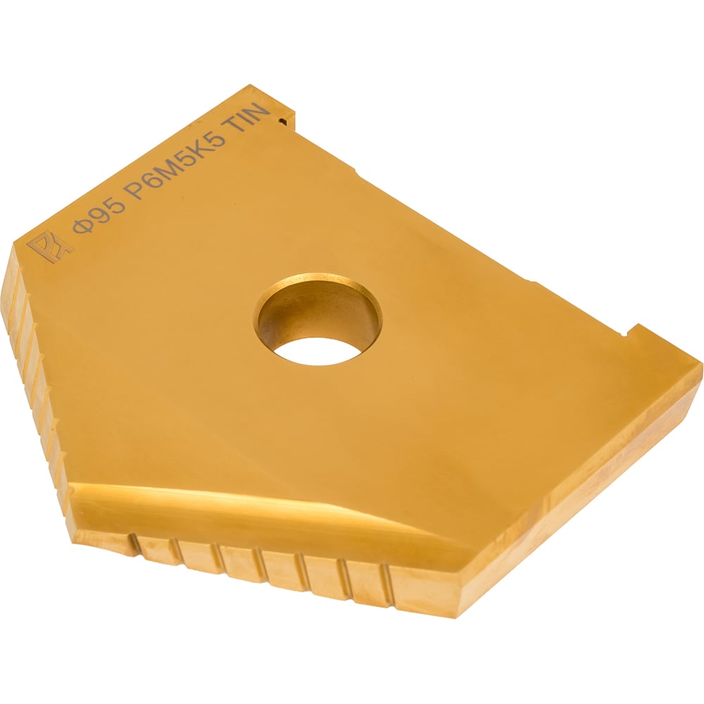 Изображение товара Сверло перовое Русский Инструмент 95 Р6М5К5 по металлу TiN