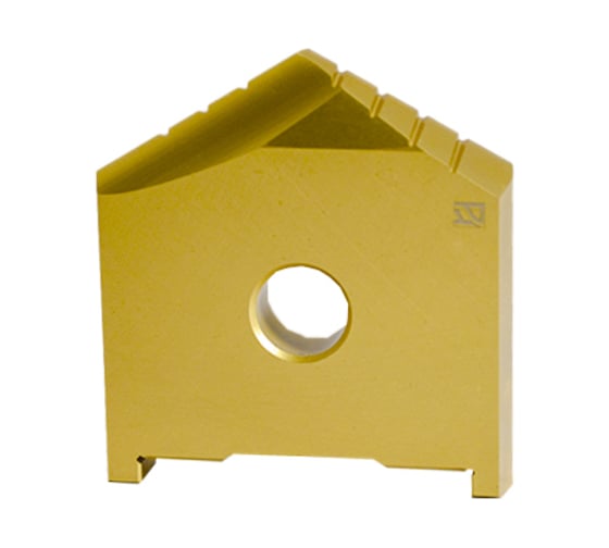 Изображение товара Сверло перовое (пластина) 61 Р6М5К5(M35) по металлу TiN 2000-1246 ГОСТ 25526-82 Русский Инструмент ri.157.450