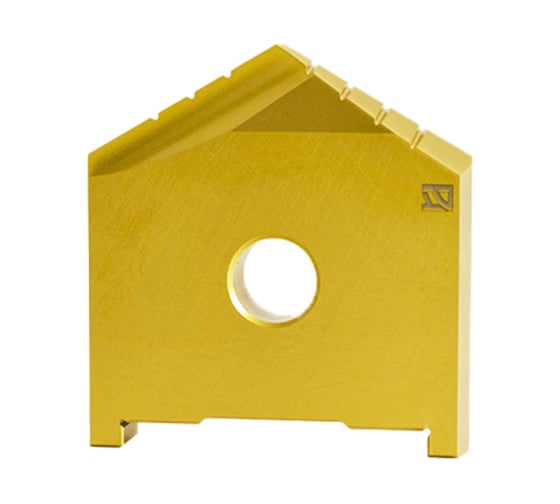 Изображение товара Сверло перовое (пластина) 57 Р6М5К5(M35) по металлу TiN 2000-1242 ГОСТ 25526-82 Русский Инструмент ri.157.446