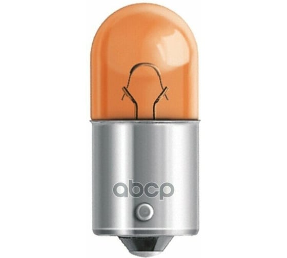 Изображение товара Лампа OSRAM 10шт/упаковка, RY10W, 10W, BAU15s, ORANGE 12v - 5009 5009NA