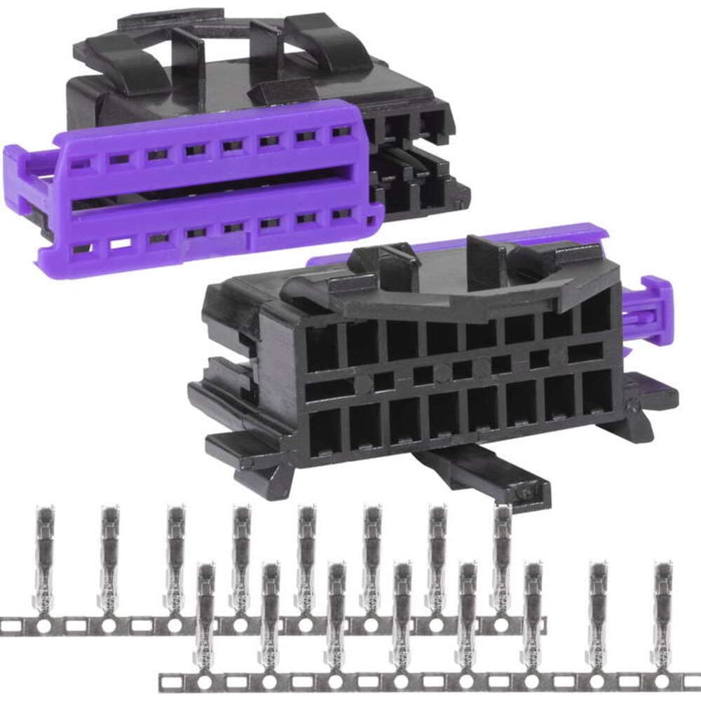 Изображение товара Диагностический разъем OBD2 женский RUICHI OBD-16-Z01 10 шт