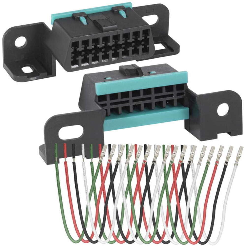 Изображение товара Разъем OBD RUICHI OBD-16-ST04 для диагностики автомобилей