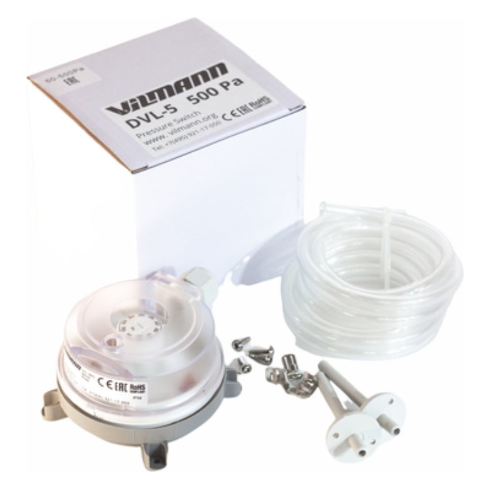 Изображение товара Датчик-реле KRAFTAIR DVL-5 для перепада давления в вентиляции