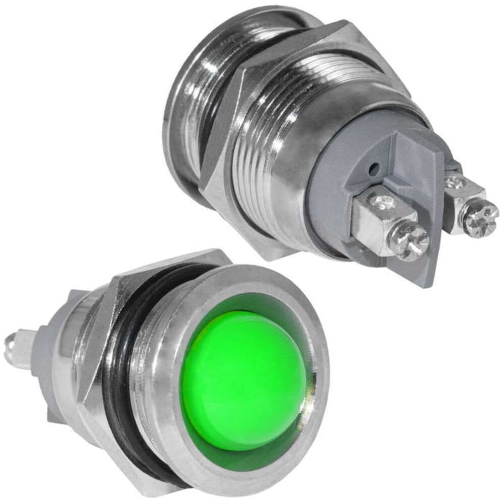 Изображение товара Антивандальный индикатор RUICHI GQ19SR-G 118262 с защитой IP54