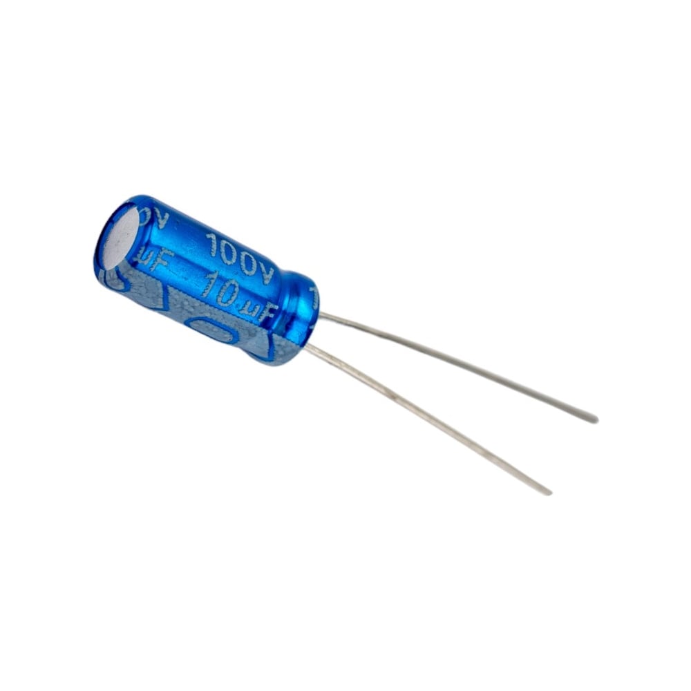 Изображение товара Конденсатор электролитический JB Capacitors (30шт.) 10мкФ, 100В, -55/105C, 5x11 / P:2 мм, JRB2A100M02000500110000BST-65 (30)