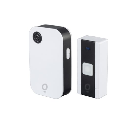 Изображение товара Цифровой звонок FL-LED FL- AG-9615K/AC220V евровилка, 434MHz, 80-120m, 36 мелодий, 3 уровня громкости, LED индикатор, W/B 614377