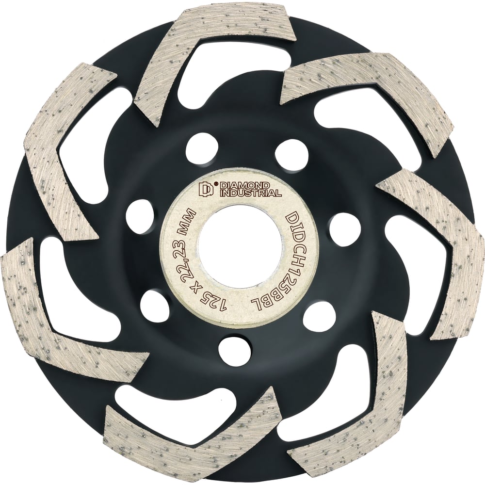 Изображение товара Чашка алмазная Diamond Industrial 125х22.23 Segmented BOOMERANG