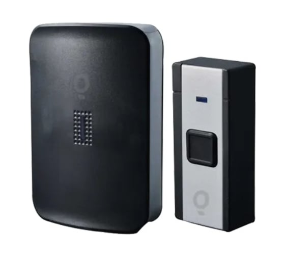 Изображение товара Цифровой звонок FL-LED FL- AG-8532K/DC 3x1.5V(AA), 434MHz, 80-120m, 36 мелодий, 3 уровня громкости, LED индикатор, BK614322