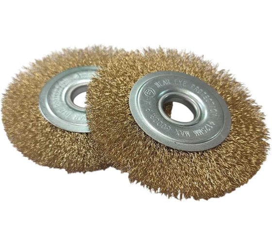 Изображение товара Щетка дисковая ИНКО 125х22мм для УШМ (2 шт ) (42-1-038) 00-00019080