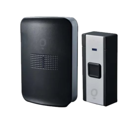 Изображение товара Цифровой звонок FL-LED FL- AG-8532K/AC220V евровилка, 434MHz, 80-120m, 36 мелодий, 3 уровня громкости, LED индикатор, BK 614315