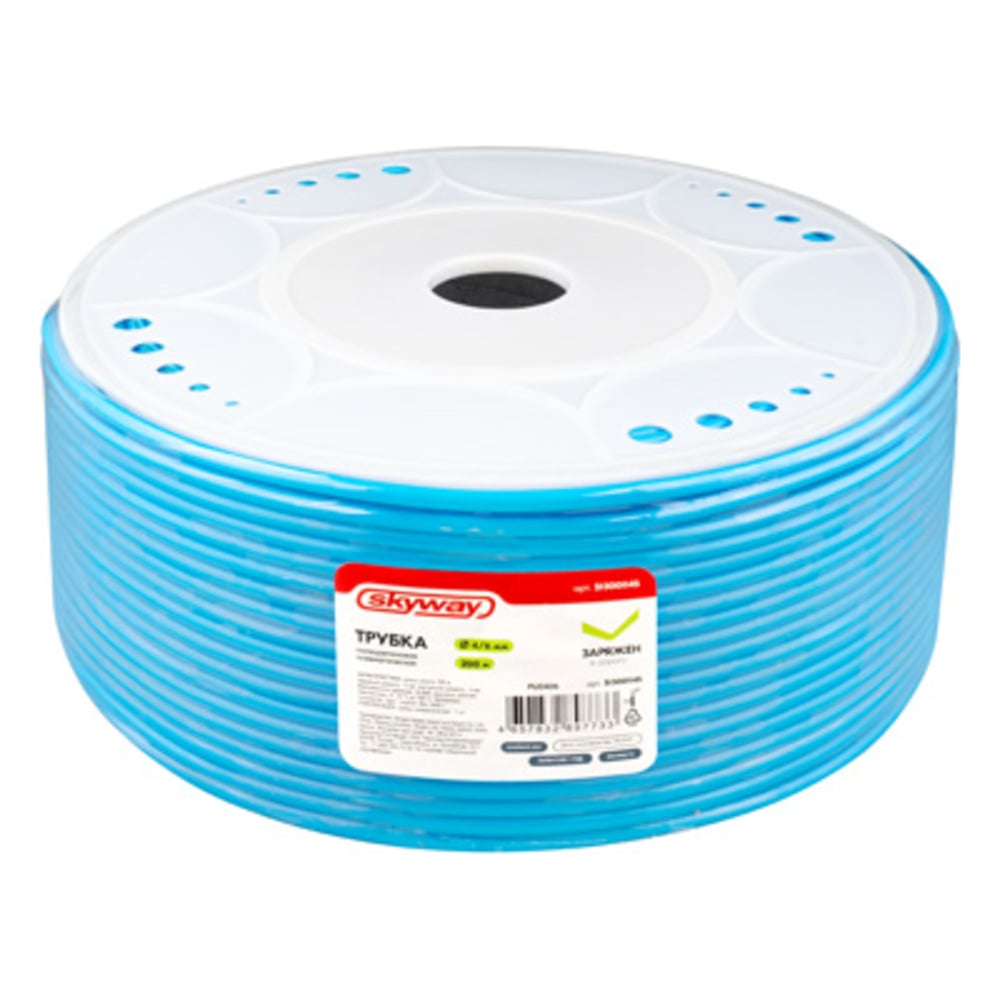 Изображение товара Трубка пневматическая полиуретановая SKYWAY 4х6мм, PU0406, 200м S13001145