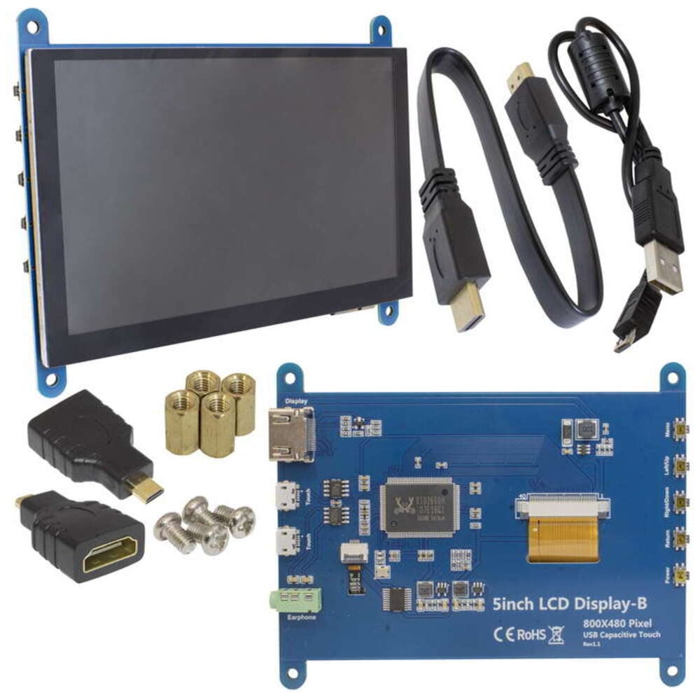 Изображение товара Дисплей RUICHI IPS DSM-IPS-TOUCH-5 сенсорный экран