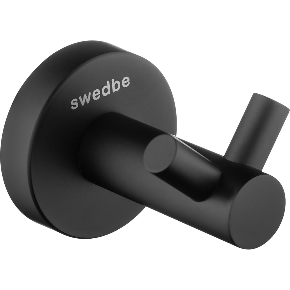 Крючок для одежды Swedbe Attribut двойной, цвет: мат черный EAN 7350078206167 9815B