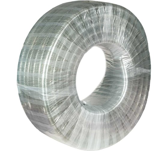 Изображение товара Шланг напорно-всасывающий ООО ТД Гидромаркет 32 мм, армированный стальной спиралью 50 метров -1/4 32_40мм GMA-metal-hose-dyuym-and-1/4-50m