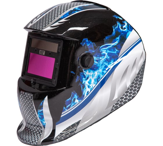 Изображение товара Маска сварочная PLAZWELD Синее пламя (Welding Mask) PWE016