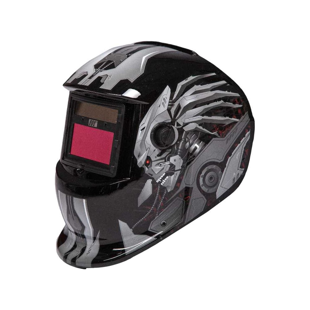 Изображение товара Маска сварочная PLAZWELD Терминатор PWE007 с хамелеонским светофильтром