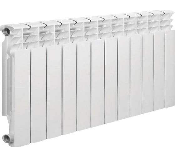 Изображение товара Алюминиевый радиатор отопления Solur PREMIUM 12 секций ALUM12