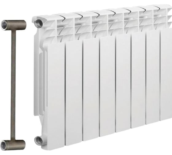 Изображение товара Биметаллический радиатор отопления Solur PRESTIGE 8 секций BMET08
