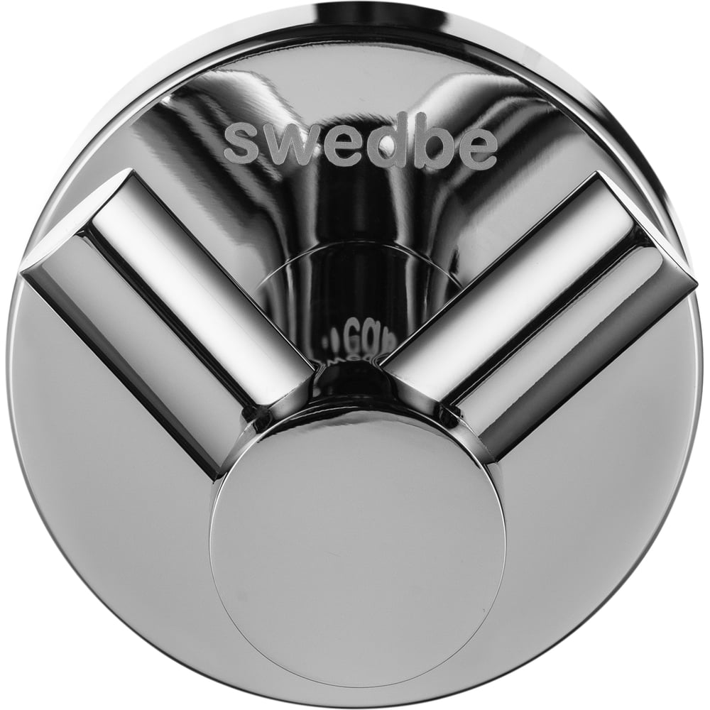 Крючок для одежды Swedbe Attribut двойной, цвет: хром EAN 7350078206150 9815