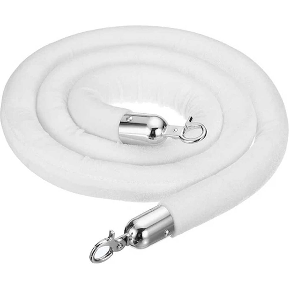 Изображение товара Вельветовая лента Turbosky WL-4 белая 1.5м ширина 30мм декоративный материал