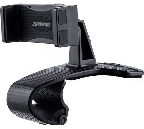Изображение товара Держатель телефона на козырек панели приборов с номером телефона Zipower PM6639