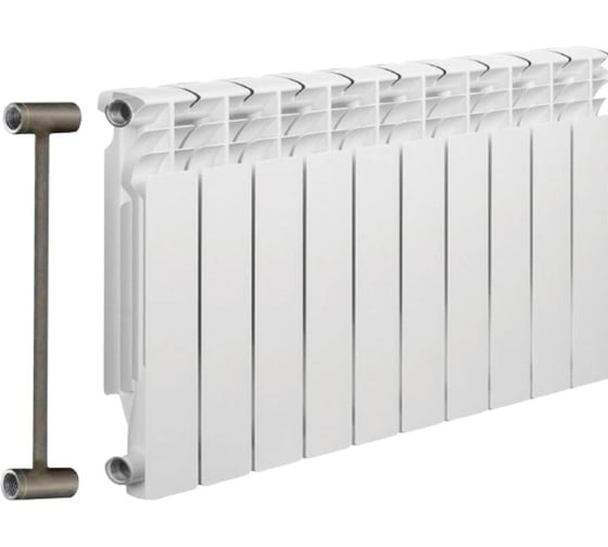 Изображение товара Биметаллический радиатор отопления Solur PRESTIGE 10 секций BMET10