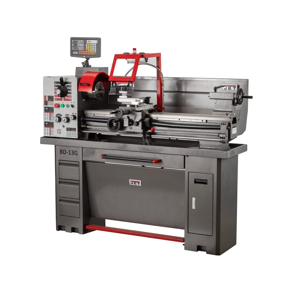 Изображение товара Токарный станок по металлу JET BD-13G 400В JRM113T профессиональный