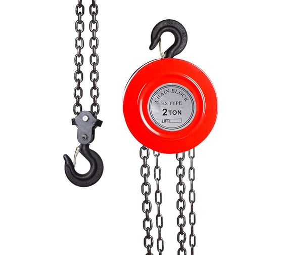 Изображение товара Таль KINGQUEEN ручная, шестеренная, стационарная, 2т, 2м KT-2T-2M