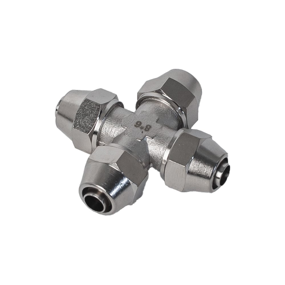 Изображение товара Фитинг латунный компрессионный NBPT SM-Z0806-0, 8х6 мм