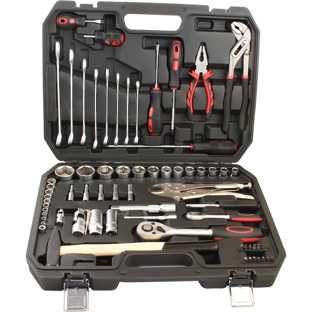 Изображение товара Набор CNIC 72 предмета JS-BT72 с ключами и отвертками в кейсе