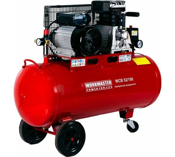 Изображение товара Компрессор WorkMaster WCB 52/100
