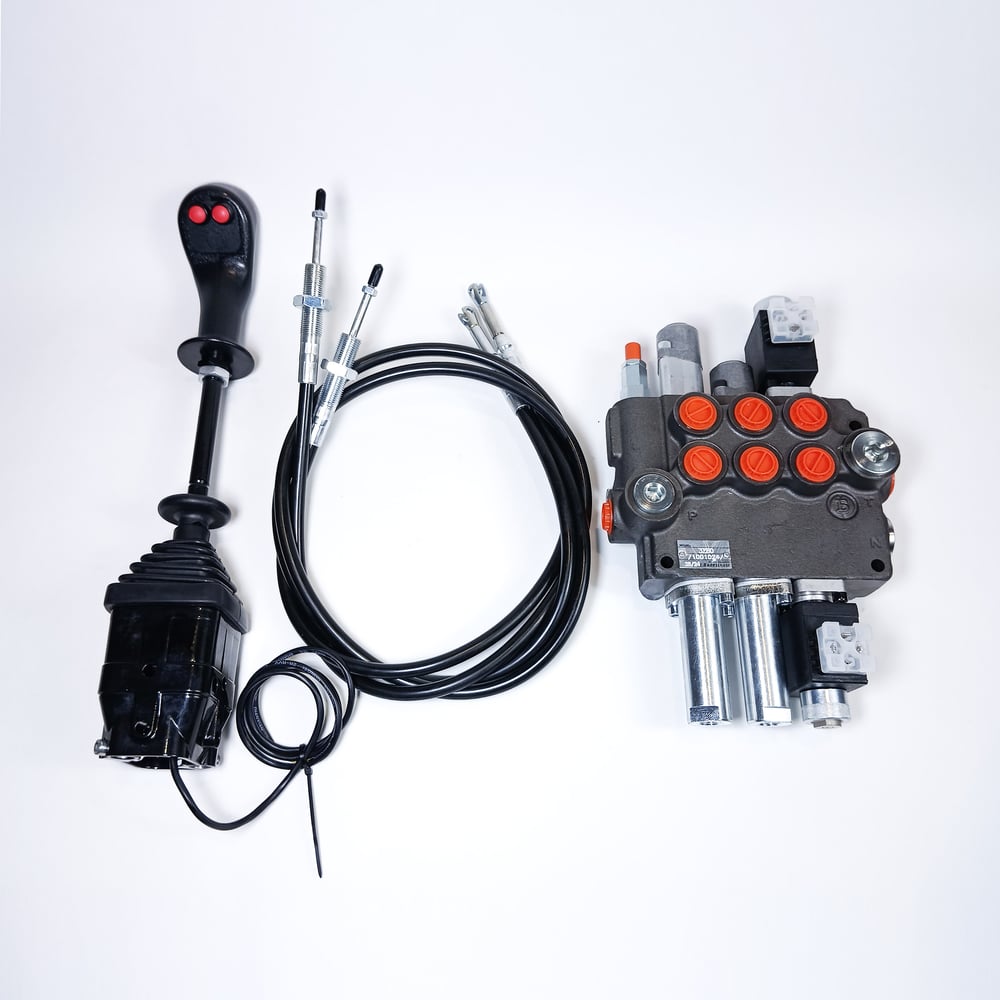 Изображение товара Джойстик АРКАИМ на МТЗ НШ-50 с электросекцией и челюстью