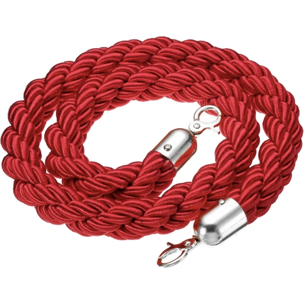 Изображение товара Пеньковый канат Turbosky PL-8 красный 1,5 метра 32 мм натуральный прочный